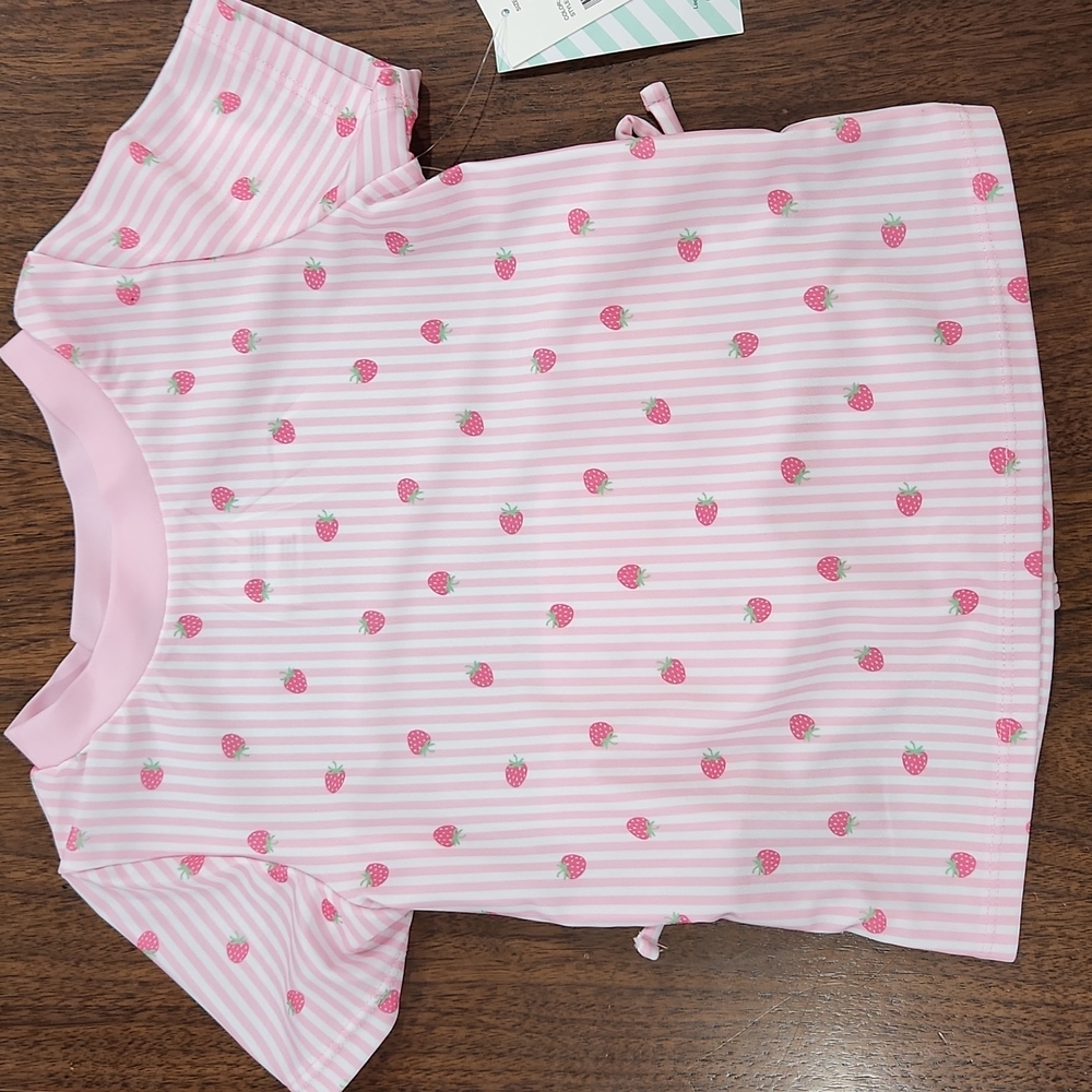 🆕️ mia & miles swim stripes & strawberries